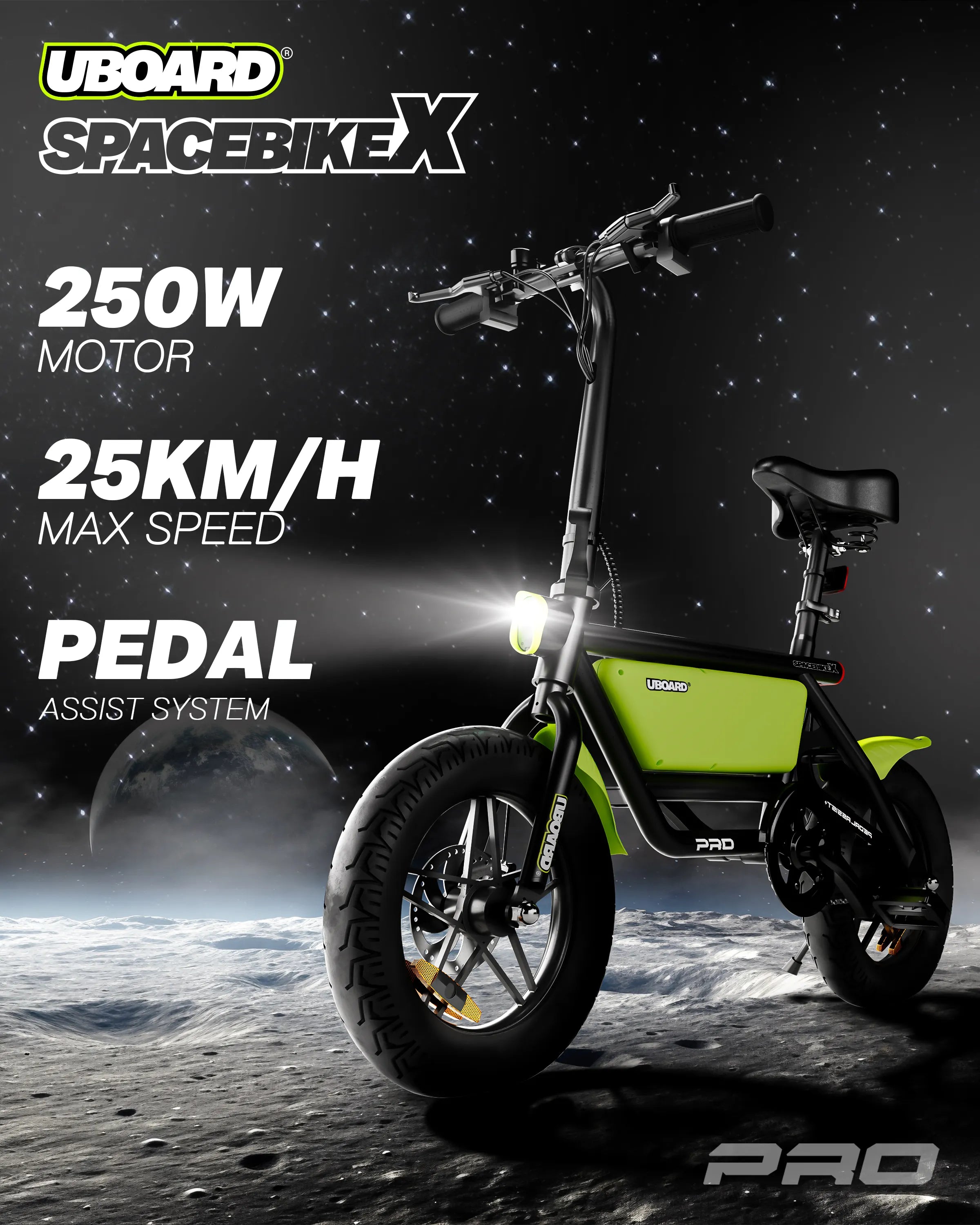 Spacebike X Electric Bike – Uboard India Store