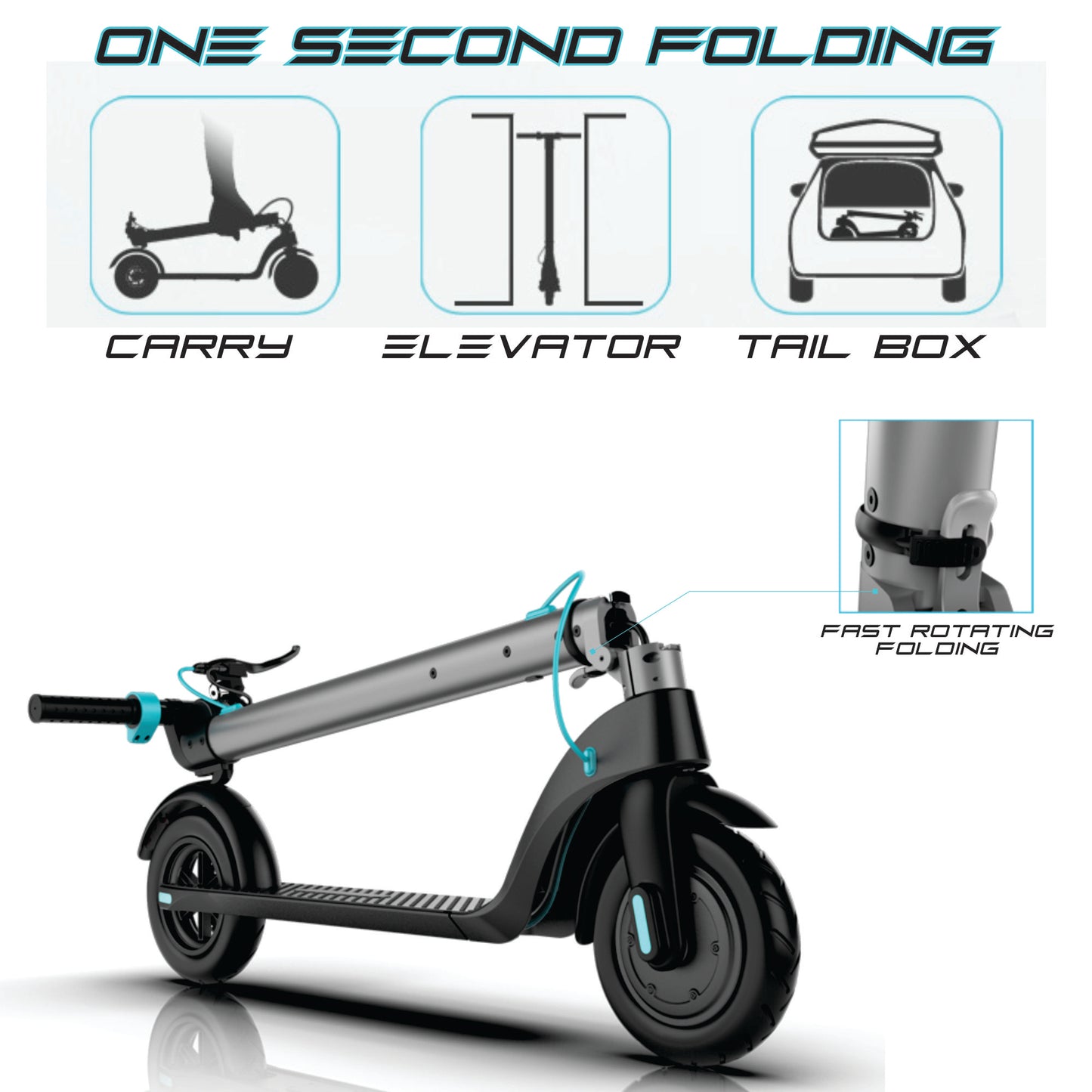 X7 Electric Scooter - Electric Vehicle