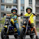 Uboard Discovery Mini Electric Go Go Bike for Kids with Rechargeable Ride-On Bike (Yellow)